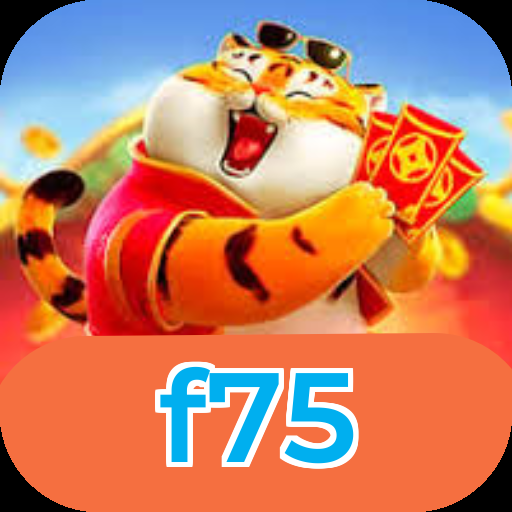 Interface do aplicativo f75 mostrando jogos disponíveis no iOS e Android